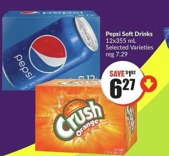 FreshCo Pepsi Soft Drinks 12x355 mL offer