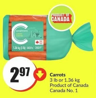 FreshCo Carrots offer