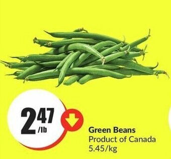 FreshCo Green Beans offer