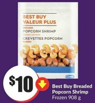 FreshCo Best Buy Breaded Popcorn Shrimp offer