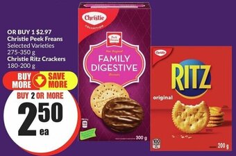 FreshCo Christie Peek Freans Christie Ritz Crackers offer