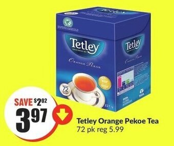 FreshCo Tetley Orange Pekoe Tea 72 pk offer