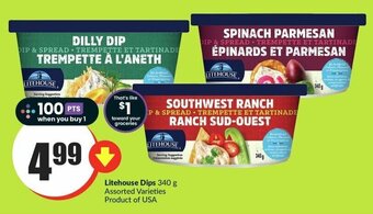 FreshCo Litehouse Dips 340 g offer