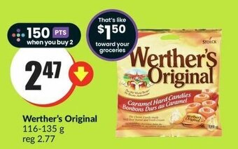 FreshCo Werther's Original 116-135g offer