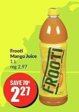 FreshCo Frooti Mango Juice offer
