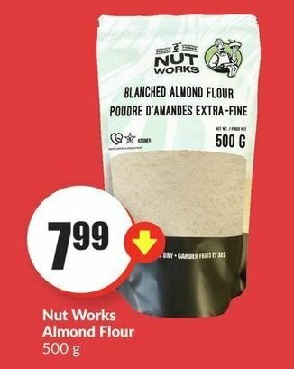 FreshCo Nut Works Almond Flour 500 g offer
