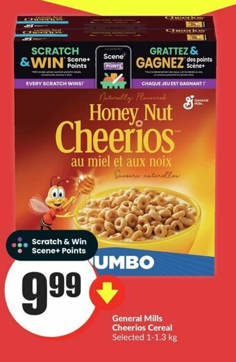 FreshCo General Mills Cheerios Cereal offer