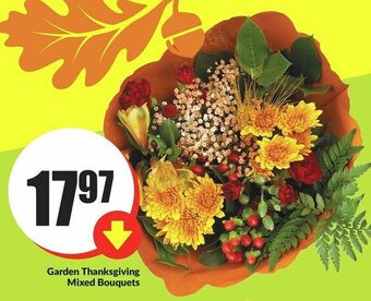 FreshCo Garden Thanksgiving Mixed Bouquets offer