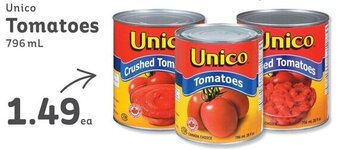 IGA Unico Tomatoes 796ml offer