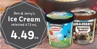 IGA Ben & Jerry's Ice Cream offer