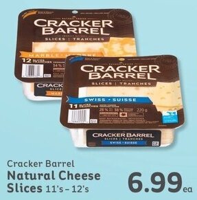 IGA Cracker Barrel Natural Cheese Slices offer