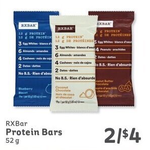IGA RXBar Protein Bars offer