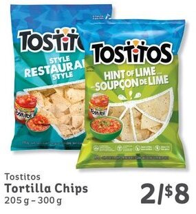 IGA Tostitos Tortilla Chips offer