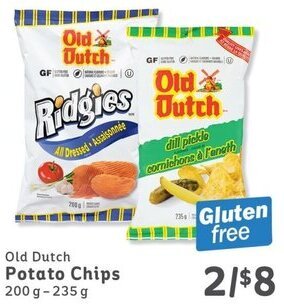 IGA Old Dutch Potato Chips offer
