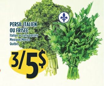 Marché Adonis Persil italien ou frisée offer