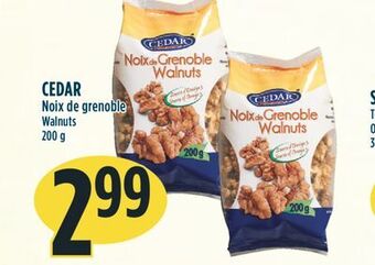 Marché Adonis Cedar noix de grenoble offer