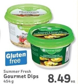 IGA Summer Fresh Gourmet Dips offer