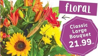 IGA Classic Large Bouquet offer