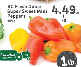 IGA BC Fresh Dolce Super Sweet Mini Peppers offer