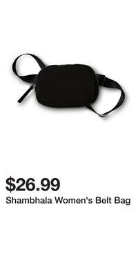 Mark's Shambhala women's belt bag offer