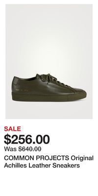 Holt Renfrew Common projects original achilles leather sneakers offer
