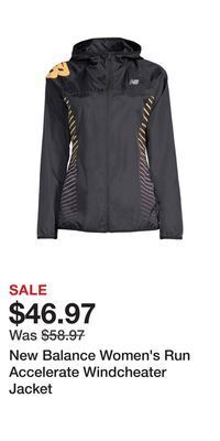 Sport Chek New balance women's run accelerate windcheater jacket offer