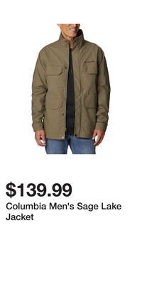 Sport Chek Columbia men's sage lake jacket offer