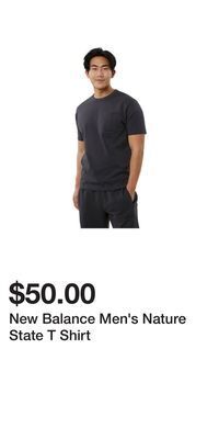 Sport Chek New balance men's nature state t shirt offer