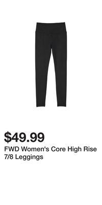 Sport Chek Fwd women's core high rise 7/8 leggings offer
