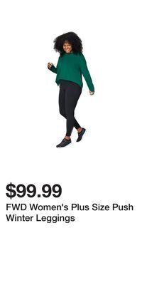 Sport Chek Fwd women's plus size push winter leggings offer