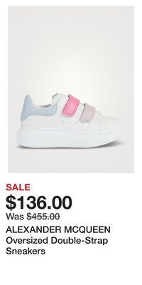 Holt Renfrew Alexander mcqueen oversized double-strap sneakers offer