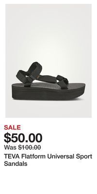 Holt Renfrew Teva flatform universal sport sandals offer