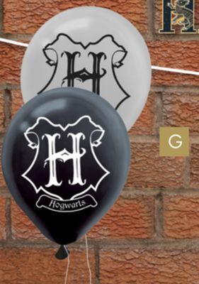 Party City Harry potter latex balloons, black/grey, 6-pk offer