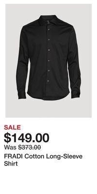 Holt Renfrew Fradi cotton long-sleeve shirt offer