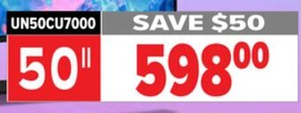 2001 Audio Video Samsung 50 led uhd 4k smart tv offer