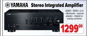 2001 Audio Video Yamaha stereo integrated amplifier offer