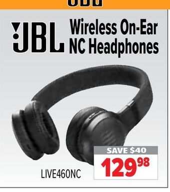 2001 Audio Video Jbl wireless on-ear nc headphones offer
