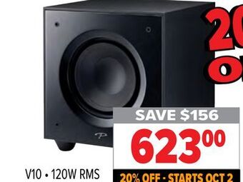2001 Audio Video 10 defiance subwoofer offer