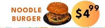 Food World Supermarket Noodle burger offer