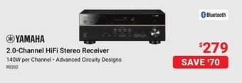 Visions Electronics Yamaha 2.0-channel hifi stereo receiver offer