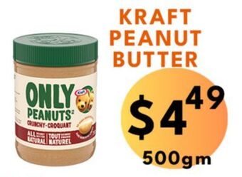 Food World Supermarket Kraft peanut butter offer