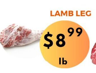 Food World Supermarket Lamb leg offer