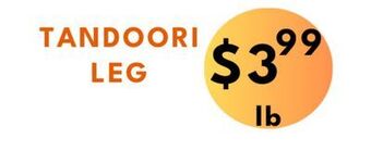 Food World Supermarket Tandoori leg offer