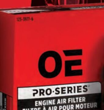 PartSource Oe engine air filters offer