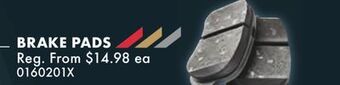 PartSource Brake pads offer