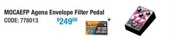 Long & McQuade Agena envelope filter pedal offer