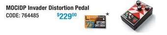 Long & McQuade Maestro effects invader distortion pedal offer