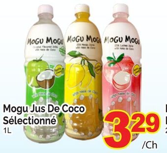 T&T Supermarket Mogu jus de coco sélectionné, 1l offer