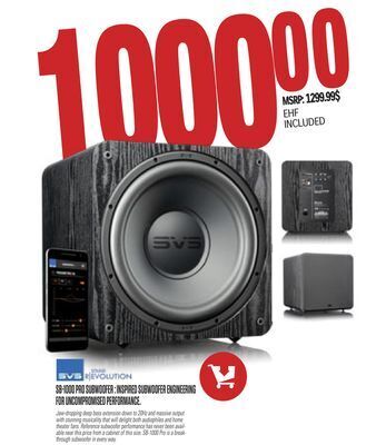 Centre Hi-Fi Pro subwoofer : inspired subwoofer engineering for uncompromised performance offer
