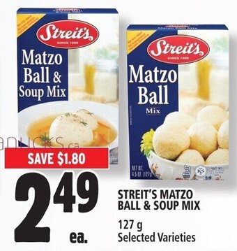 Metro STREIT'S MATZO BALL & SOUP MIX 127 g offer